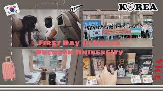 [VLOG] First Day In Korea. Bucheon University. [2022.07.24] Общежития Университета.