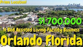 11 Bed Assisted Living Facility Business + Real Estate For Sale in Downtown Orlando Florida