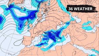 Europe Weather | January 18, 2025 - ECMWF Model , Precipitation ( Rain Thunderstorm ) In Europe