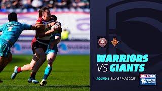 Highlights | Wigan Warriors v Huddersfield Giants | 2025 Betfred Super League | Round 4