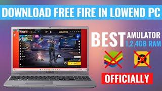 how to download free fire max in lowend laptop or pc | free fire kaise download kare 2gb ram pc mei