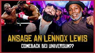 ANSAGE AN LENNOX LEWIS COMEBACK BEI UNIVERSUM  | SINAN-G STREAM HIGHLIGHTS