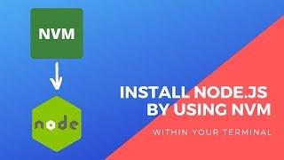 How to install node.js using nvm in Mac or ubuntu?