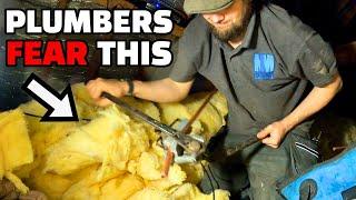 Day in the life of a plumber | Leaks and hot attics