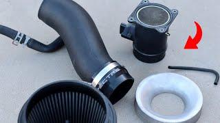 What Is The Best Budget Home Made Intake For A FWD SR20? Installing A 350z Intake On My P11