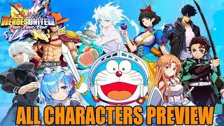 Heroes United: Fight - Fight - Fight Gameplay - All Characters Preview