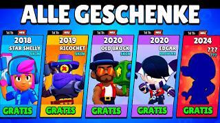 Alle Geschenke in Brawl Stars (2017-2024)... 