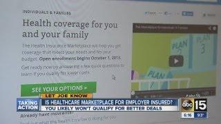 Is healthcare marketplace for people already insured?