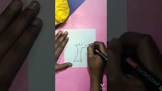 cute one stroke drawing/#tree /#shorts /Piyush art and craft