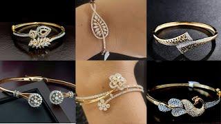 Latest Gold Diamond Bracelet Designs For Women//Diamond Bracelet Collection