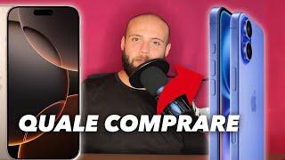 APPLE: PREORDINE iPHONE 16 e iPHONE 16 PRO: QUALE COMPRARE