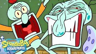 Squidward Acting Out-Of-Pocket for 30 Minutes Straight  | SpongeBob