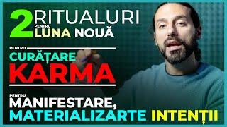 2 Ritualuri de Luna Nouă pt. Curățare Karma și Manifestare