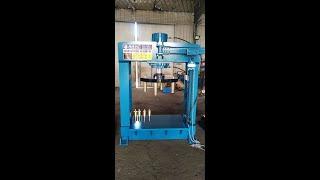 AA4C solid tire press machine with hoist crane 160T/180T/200T