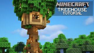 Minecraft: How To Build a Treehouse (Tutorial)
