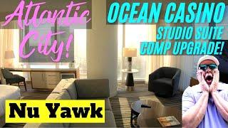 🟡 Atlantic City | Ocean Casino Resort Studio Suite Tour! Upgraded Comp! Beautiful Suite! #NuYawk