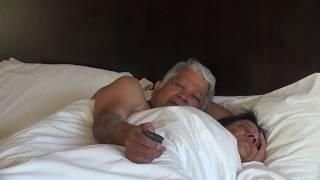 Aruna & Hari Sharma relaxing in Ramada Plaza Bucharest Rm 186, Romania Jun 30, 2018