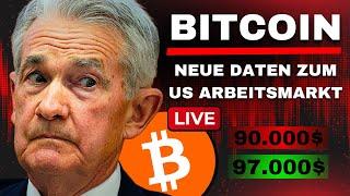  BITCOIN LIVE TRADING: US ARBEITSMARKT IM FOKUS! WIE REAGIERT BTC?