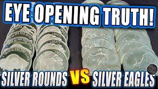 Silver Eagles vs Silver Rounds - Which is Best to Stack?!?