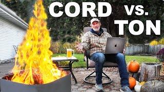 FIREWOOD SOLD BUY THE CORD vs. THE TON???