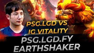 Earthshaker by PSG.LGD.fy | Full Gameplay Dota 2 Replay