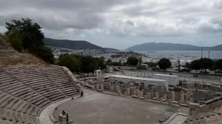 2017-07-27 A few moments of life of the ancient amphitheater of Halicarnassus, Bodrum, Turkey [1]