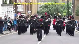 Band and Bugles of The Rifles in Windsor 30 May 2024