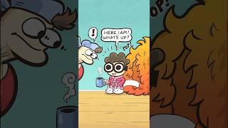 Nerd’s Secret Hideout!  | Funny Comic Dub nerd and jock #animation #comicinsights #toonme #comedy