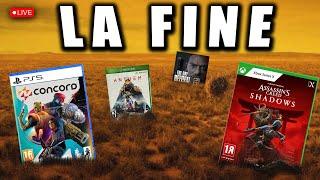 La FINE Dei VIDEOGIOCHI - LIVE