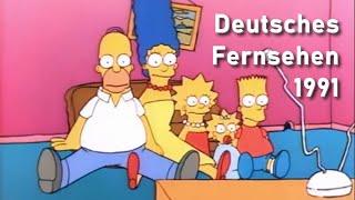 Fernsehen im Jahr 1991