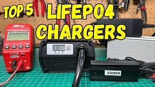 Top 5 LiFePO4 Battery Chargers!