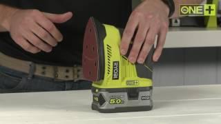 La ponceuse triangulaire  18 V Ryobi  ONE+ R18PS