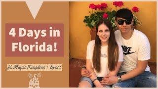 AMWF Couple | 4 Days in Florida ft. Disney World | AKA 국제커플 4일간의 플로리다 브이로그! & 디즈니월드