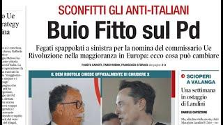 RASSEGNA STAMPA 22 NOVEMBRE 2024 QUOTIDIANI NAZIONALI ITALIANI  PRIME PAGINE DEI GIORNALI DI OGGI