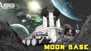 Space Engineers - Lunar Mining Base, Building On A Planet Concept ?