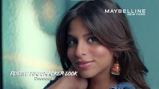 Maybelline New York | Makeup Decoded | Suhana's Festive Firecracker Look