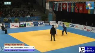 Dmitri Geasimenko (SRB) - Christophe Lambert (GER) [-90kg] semi-final