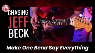 How to Play Guitar with Emotion Like Jeff Beck