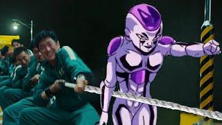 Toca Toca Dance JOINS Squid Game 3 | Frieza dance