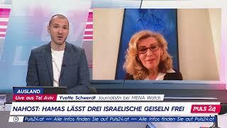 Yvette Schwerdt: Die Hamas hat Wunsch nach Vernichtung Israels nicht aufgegeben