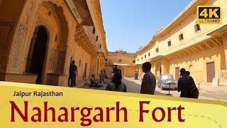 "Nahargarh Fort" Jaipur Rajasthan 4K