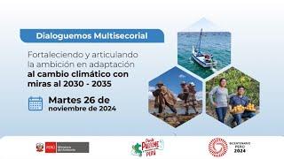 Taller Dialoguemos Multisectorial sobre adaptación al cambio climático