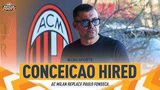 Sérgio Conceição HIRED, Paulo Fonseca FIRED by AC Milan | Morning Footy | CBS Sports Golazo