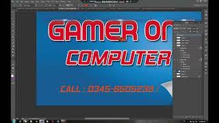 GAMER ONE COMPTER  BANNER & POSTER DESIGN / HASNAIN GRAPHICS