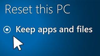 How to Reinstall Windows 10 Without Losing Apps, Data or Files