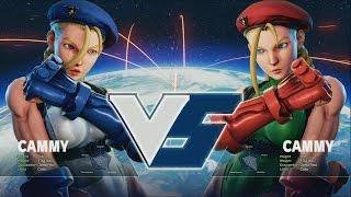 Street Fighter 5 - Cammy,  Birdie,  M.Bision Gameplay | E3 2015