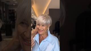 Haircut Mallet for women over 70 years old /Стрижка Маллет для женщин за 70 лет 