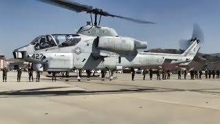 Squadron's Last AH-1W Super Cobra Flies To The Boneyard
