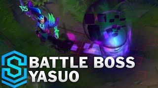 Battle Boss Yasuo Skin Spotlight - Pre-Release - League of Legends