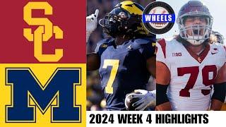 #11 USC vs #18 Michigan (AMAZING!) | Full Game Highlights | 2024 College Football Highlights